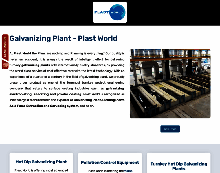 Galvanizing-plant.com thumbnail