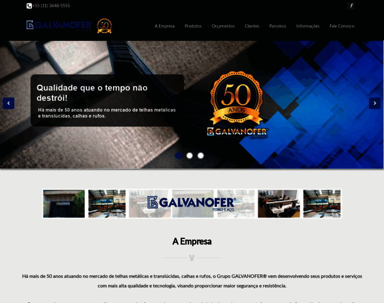 Galvanofer.com.br thumbnail
