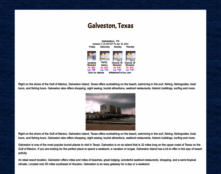 Galveston-tx.net thumbnail