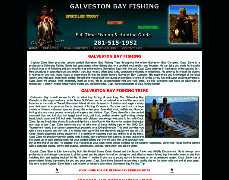 Galvestonbayfishing.com thumbnail