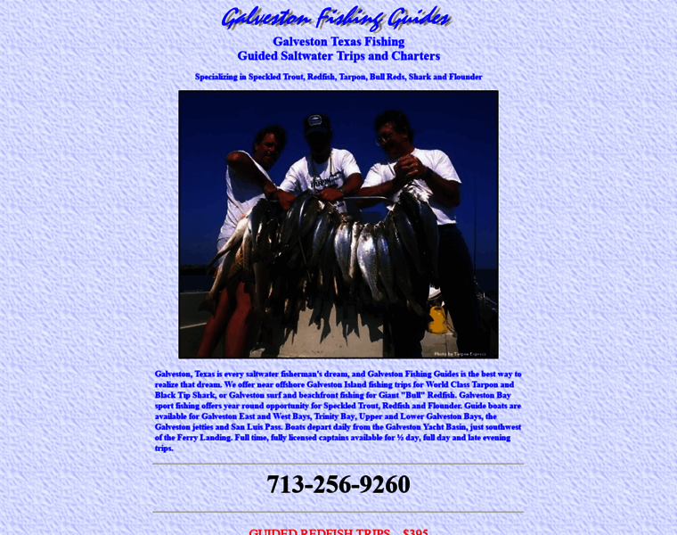 Galvestonfishingguides.com thumbnail