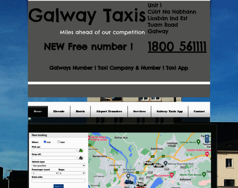 Galwaytaxis.com thumbnail