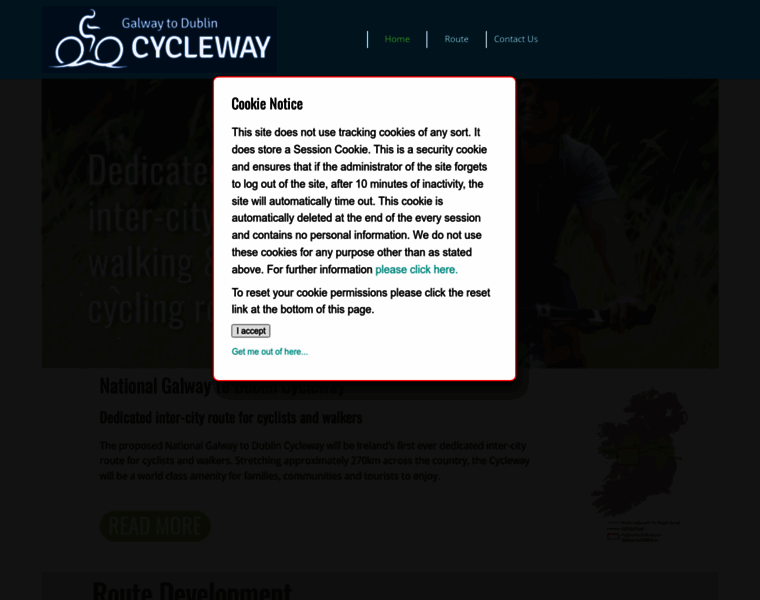 Galwaytodublincycleway.ie thumbnail