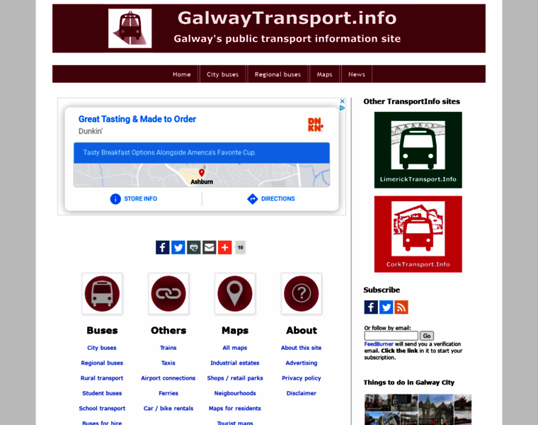 Galwaytransport.info thumbnail
