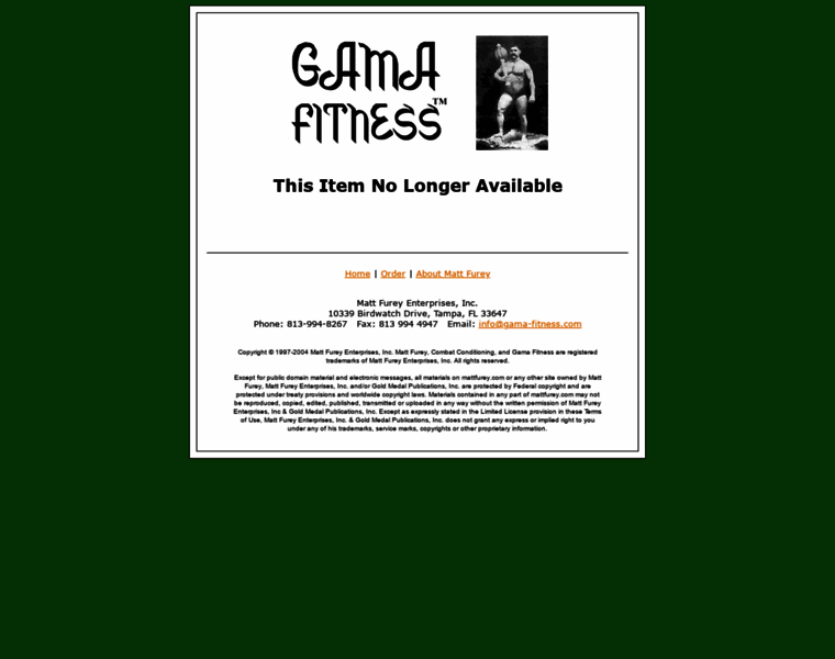 Gama-fitness.com thumbnail