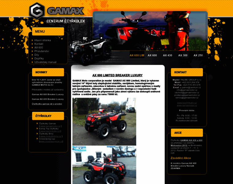 Gamaxmotor.cz thumbnail