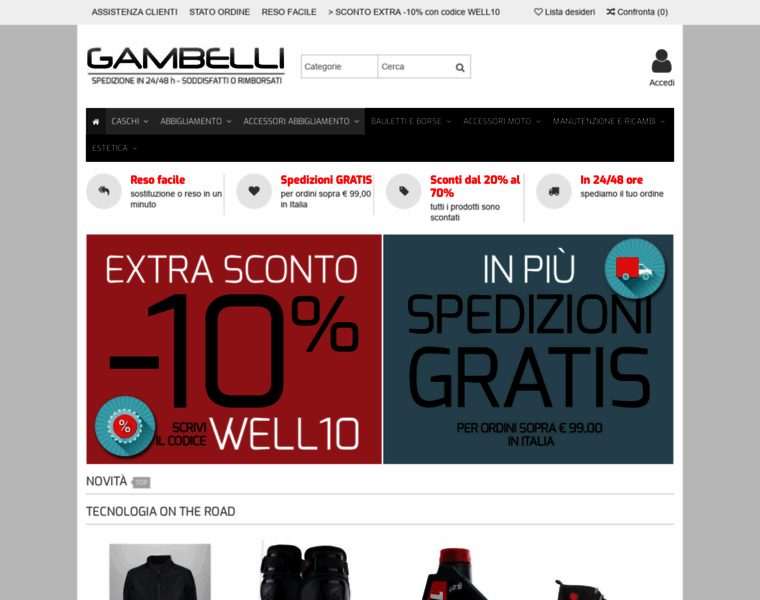 Gambelli.net thumbnail