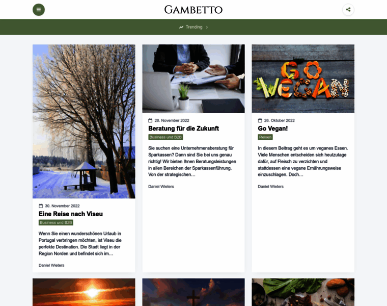 Gambetto.de thumbnail