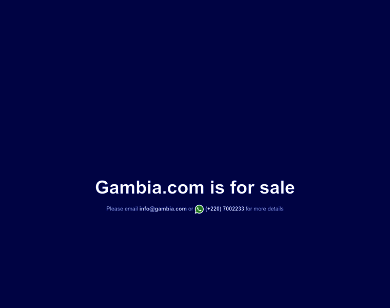 Gambia.com thumbnail