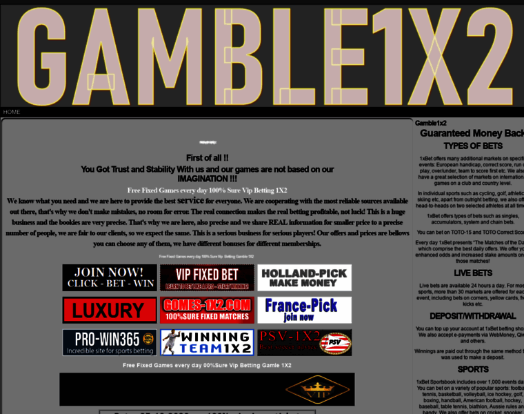 Gamble1x2.com thumbnail