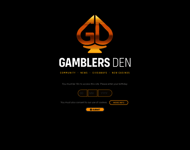 Gamblersden.com thumbnail