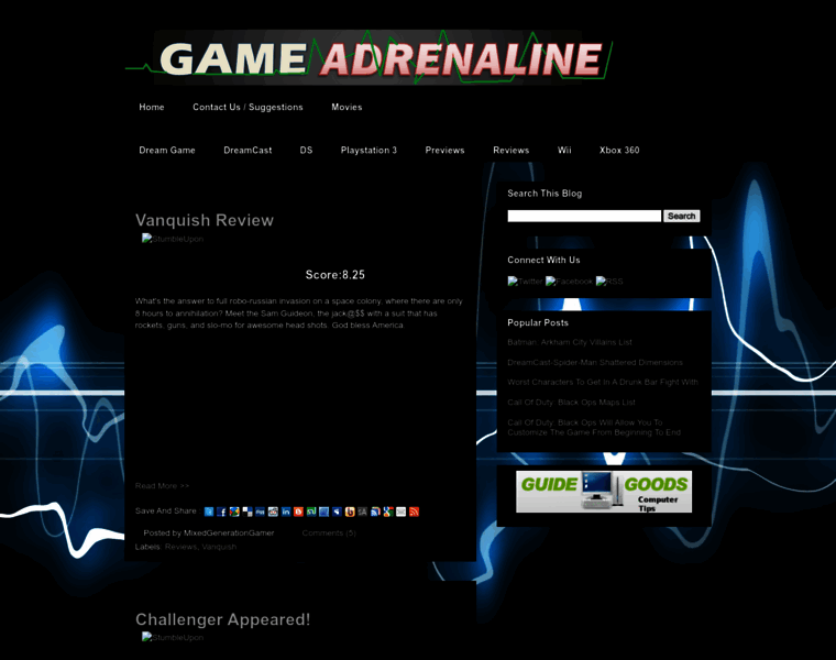 Gameadrenaline.blogspot.com thumbnail