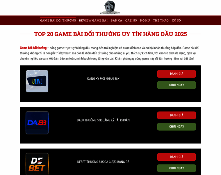 Gamebaidoithuong123.net thumbnail
