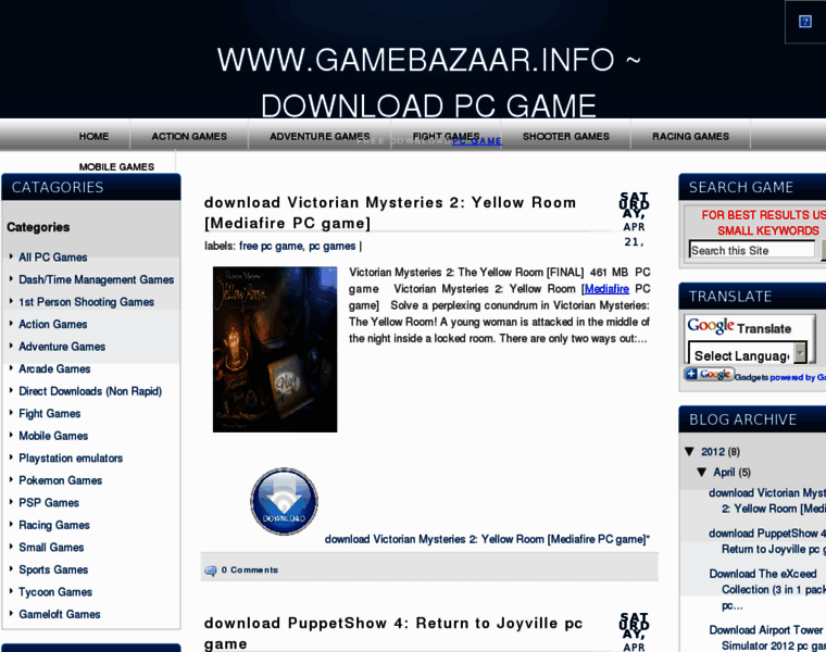 Gamebazaar.info thumbnail