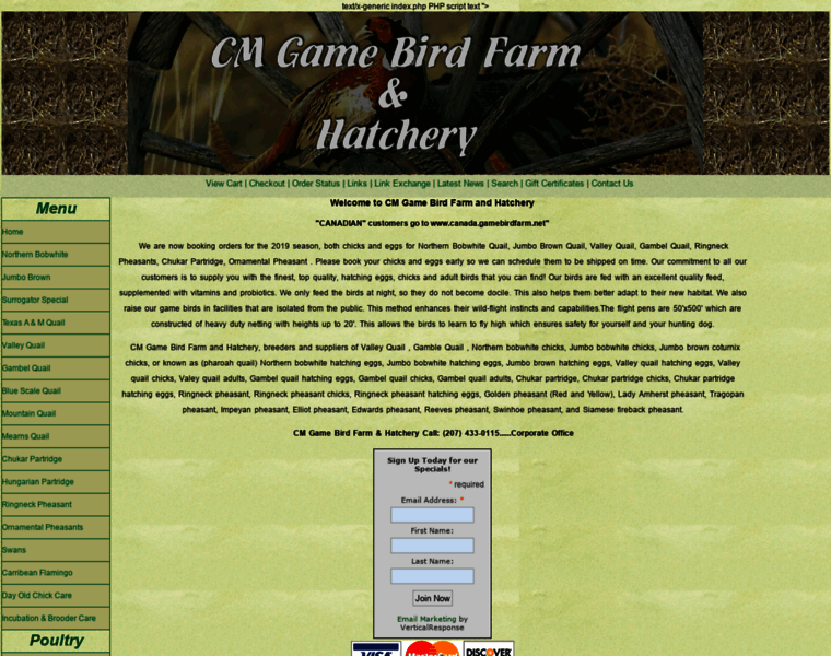 Gamebirdfarm.net thumbnail