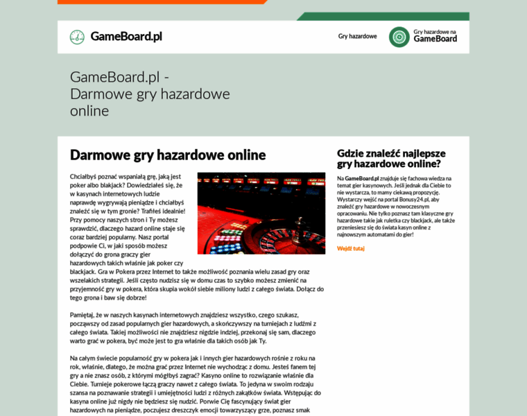Gameboard.pl thumbnail