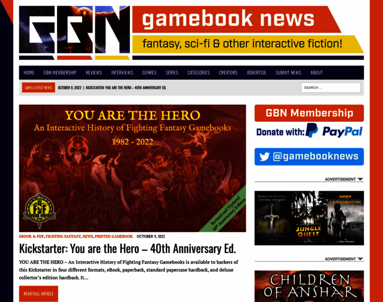 Gamebooknews.com thumbnail