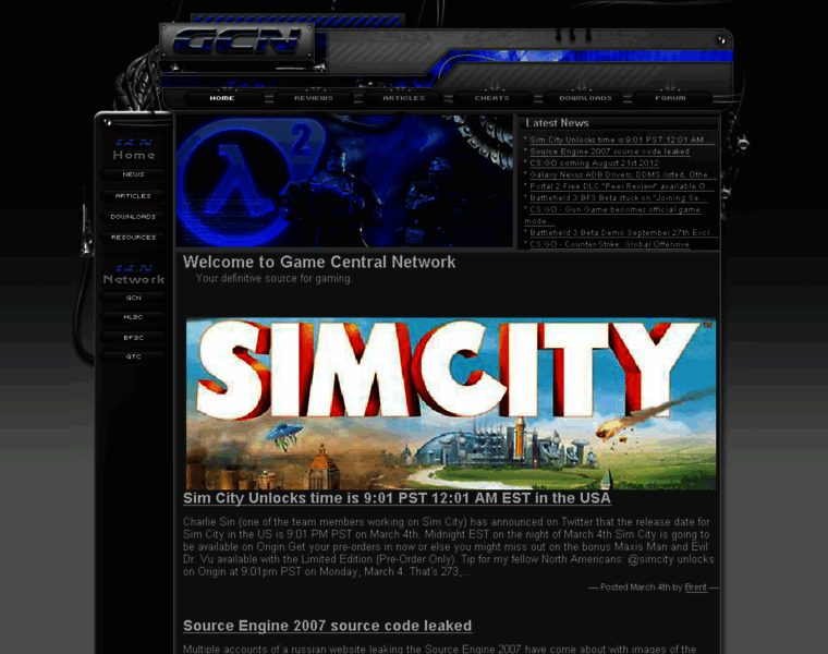 Gamecentralnetwork.net thumbnail