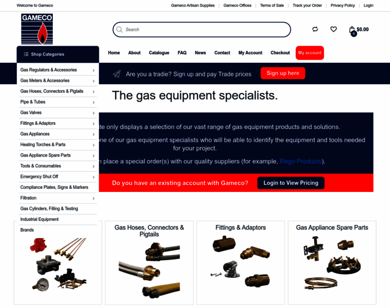 gameco.com.au at WI. LPG and Natural Gas Equipment ONLINE and in-store