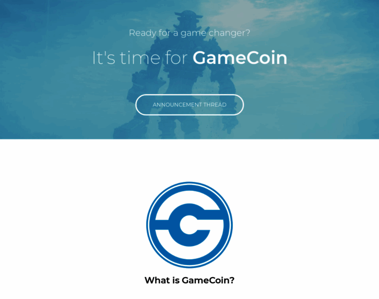 Gamecoin.io thumbnail