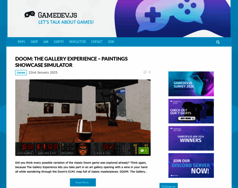 Gamedevjs.com thumbnail