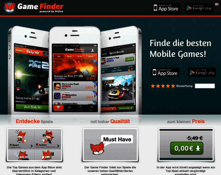 Gamefinder.de thumbnail