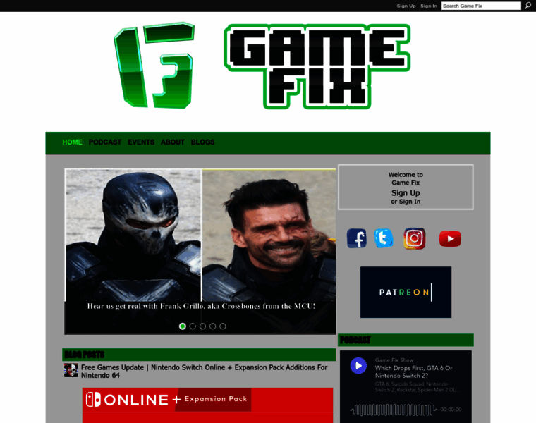 Gamefixshow.com thumbnail