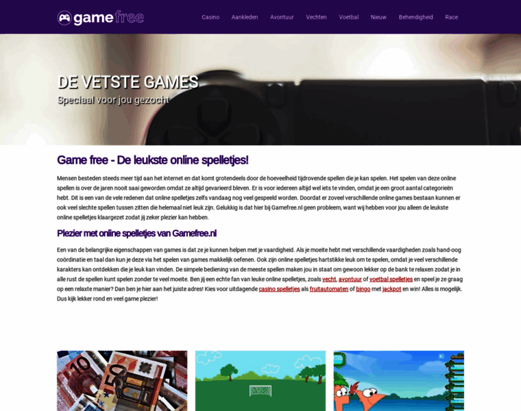 Gamefree.nl thumbnail