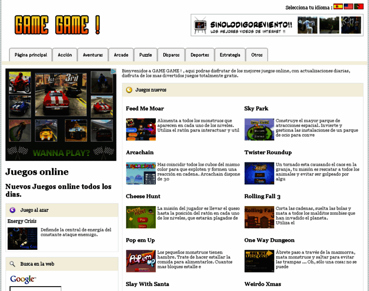 Gamegame.es thumbnail