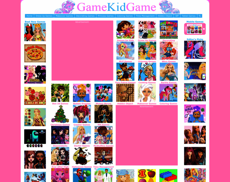 Gamekidgame.com thumbnail