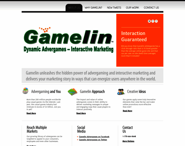 Gamelinadvergames.com thumbnail