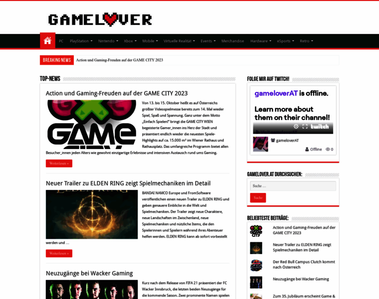 Gamelover.at thumbnail