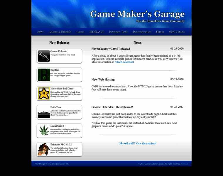 Gamemakersgarage.com thumbnail