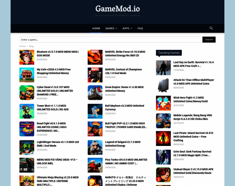 Gamemod.io thumbnail
