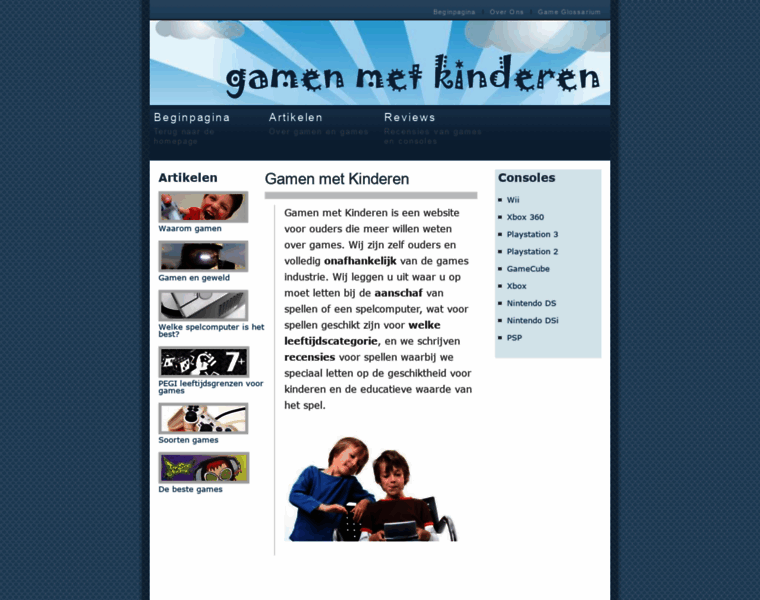 Gamenmetkinderen.nl thumbnail