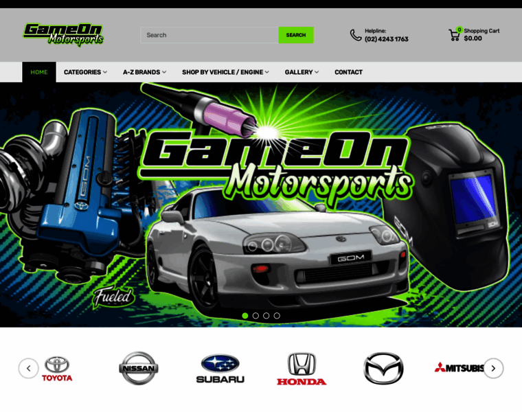 Gameonmotorsports.com.au thumbnail
