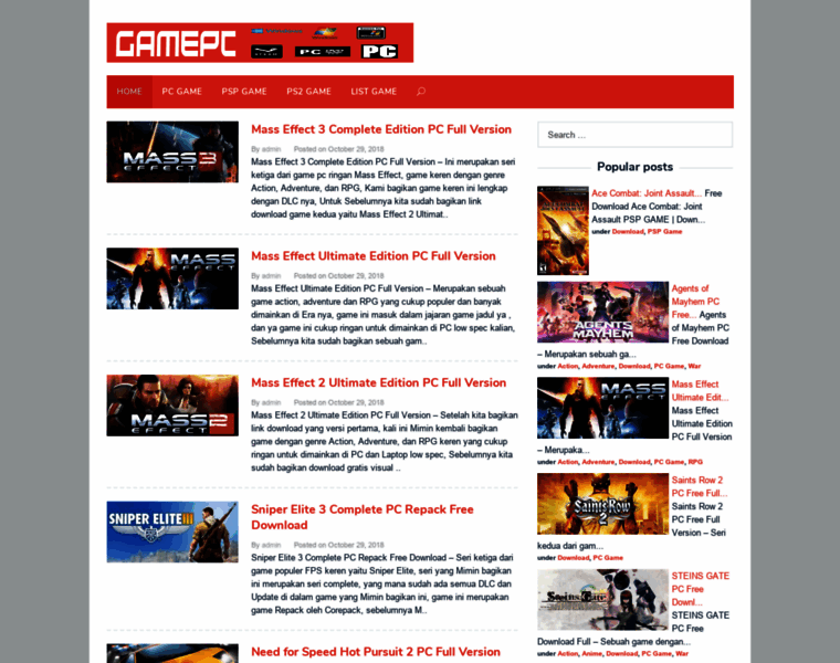 Gamepc.me thumbnail