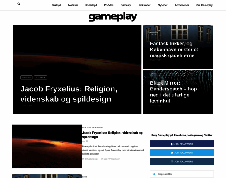 Gameplay-online.dk thumbnail