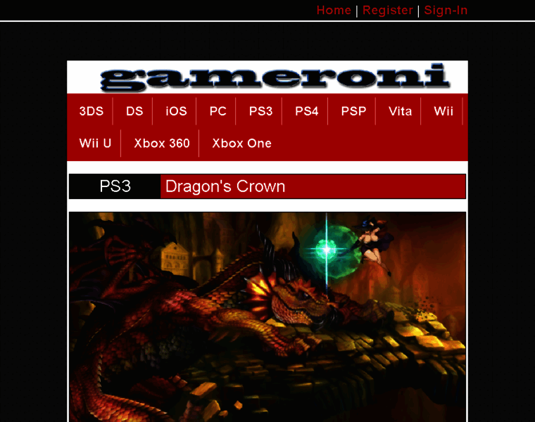 Gameroni.com thumbnail