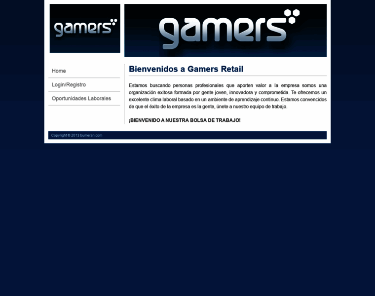 Gamers.bumeran.com.mx thumbnail