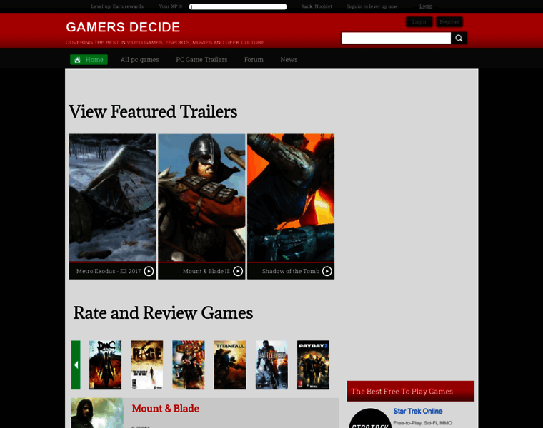 Gamersdecide.com thumbnail