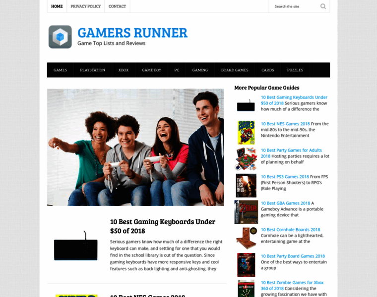 Gamersrunner.com thumbnail