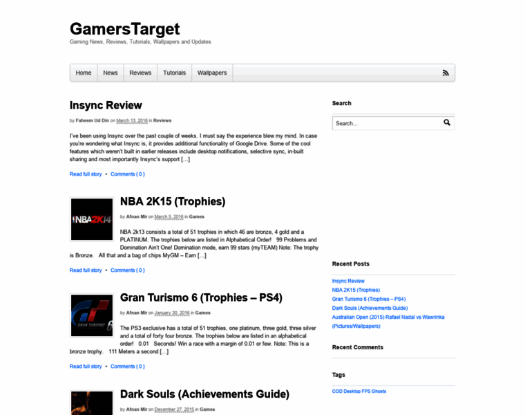 Gamerstarget.com thumbnail