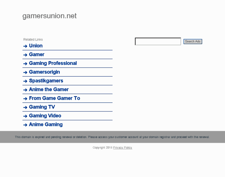 Gamersunion.net thumbnail Gamersunion.net thumbnail