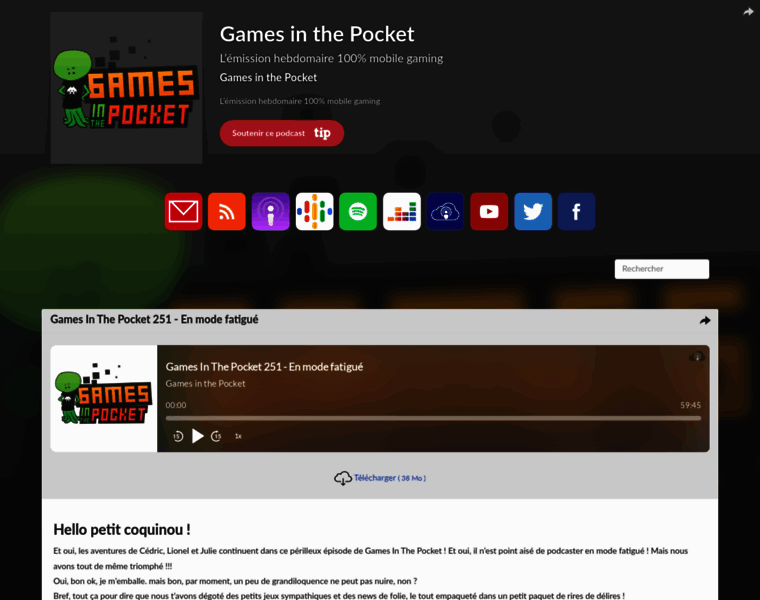 Gamesinthepocket.fr thumbnail