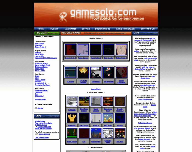 Gamesolo.com thumbnail