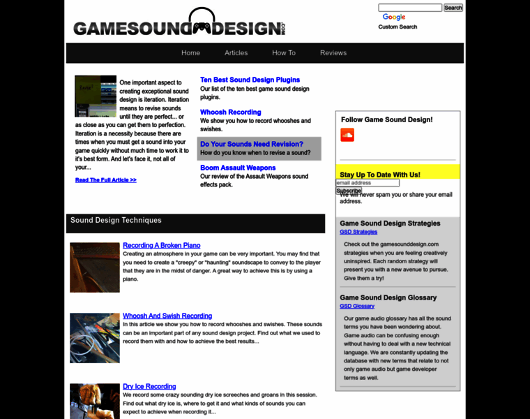 Gamesounddesign.com thumbnail