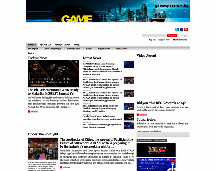 Gamespectrum.bg thumbnail