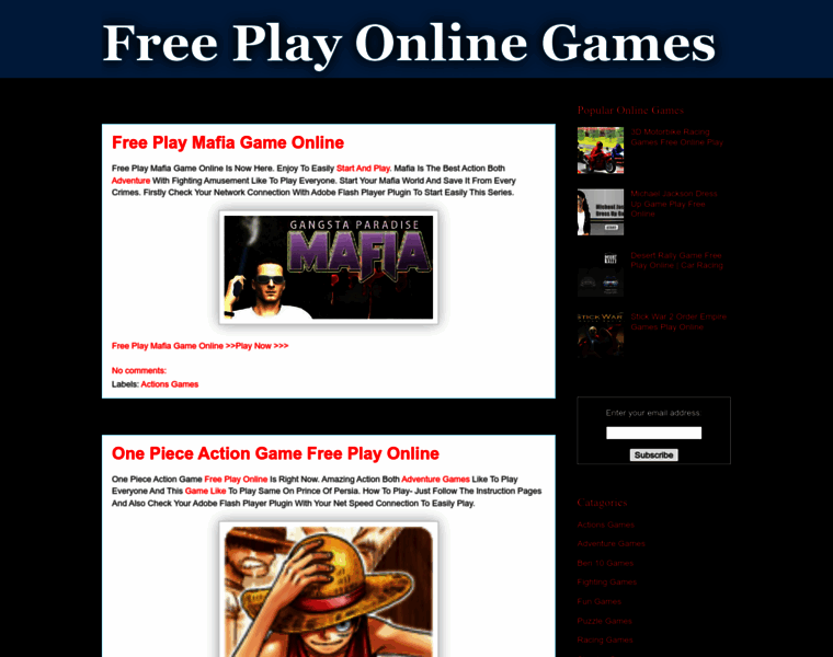 Gamesplayonline24.blogspot.com thumbnail