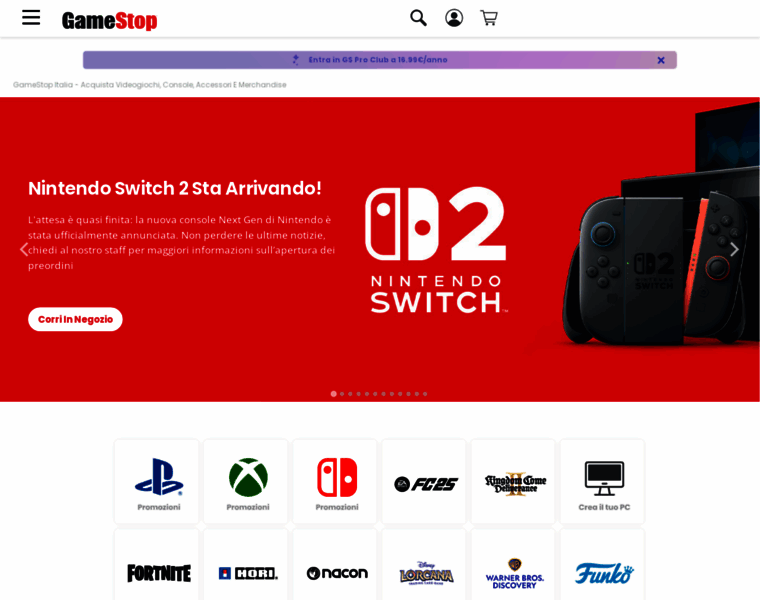 Gamestop.it thumbnail Gamestop.it thumbnail